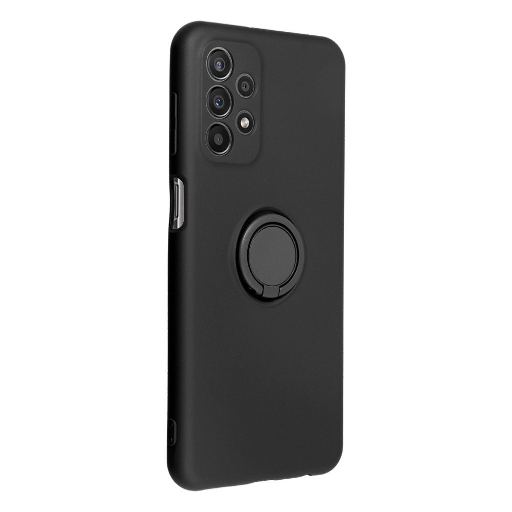 Husa Protectie cu Inel din Silicon pentru Samsung A34 - Negru - 3 | YEO